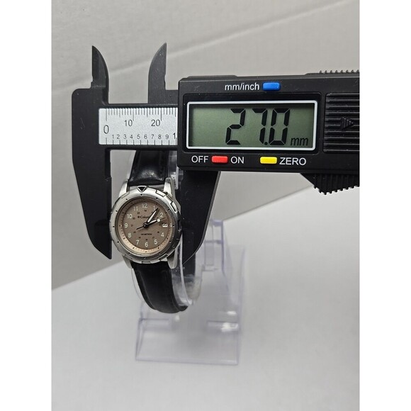 Columbia CL 7017 Watch Quartz New Battery 100M Stainless Steel Date Lume 24 Hour - Picture 8 of 13